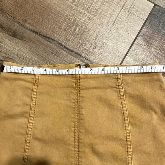 Free People Modern Femme Denim Mini Boho Skirt - Picture 5 of 7